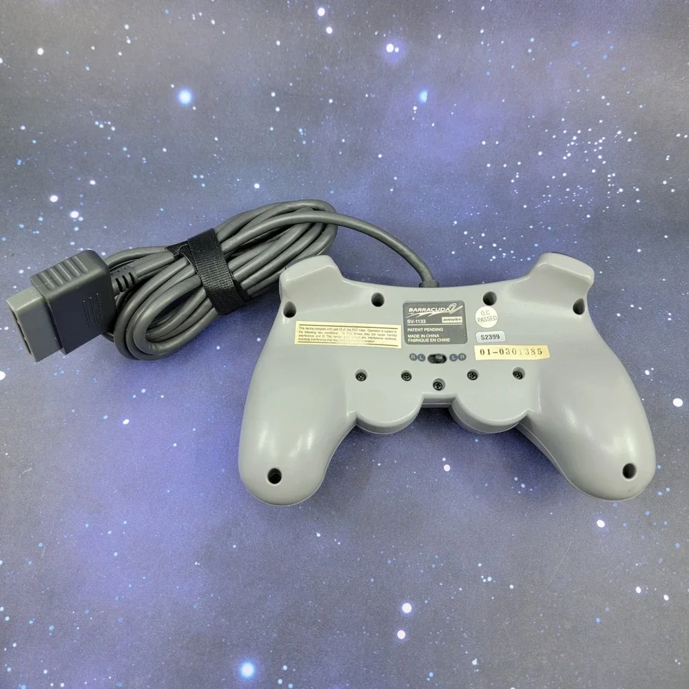 InterAct Barracuda 2‎ SV-1133 Wired Controller for PlayStation PS1 PS2 Grey